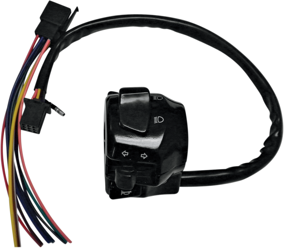 Switch - Turn Signal - Universal - Black - Lutzka's Garage