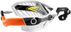 Handguards - Ultra - Oversized - White/Orange - Lutzka's Garage
