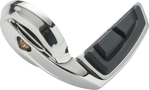 Throttle Wing - Chicane Grips - Chrome - Lutzka's Garage