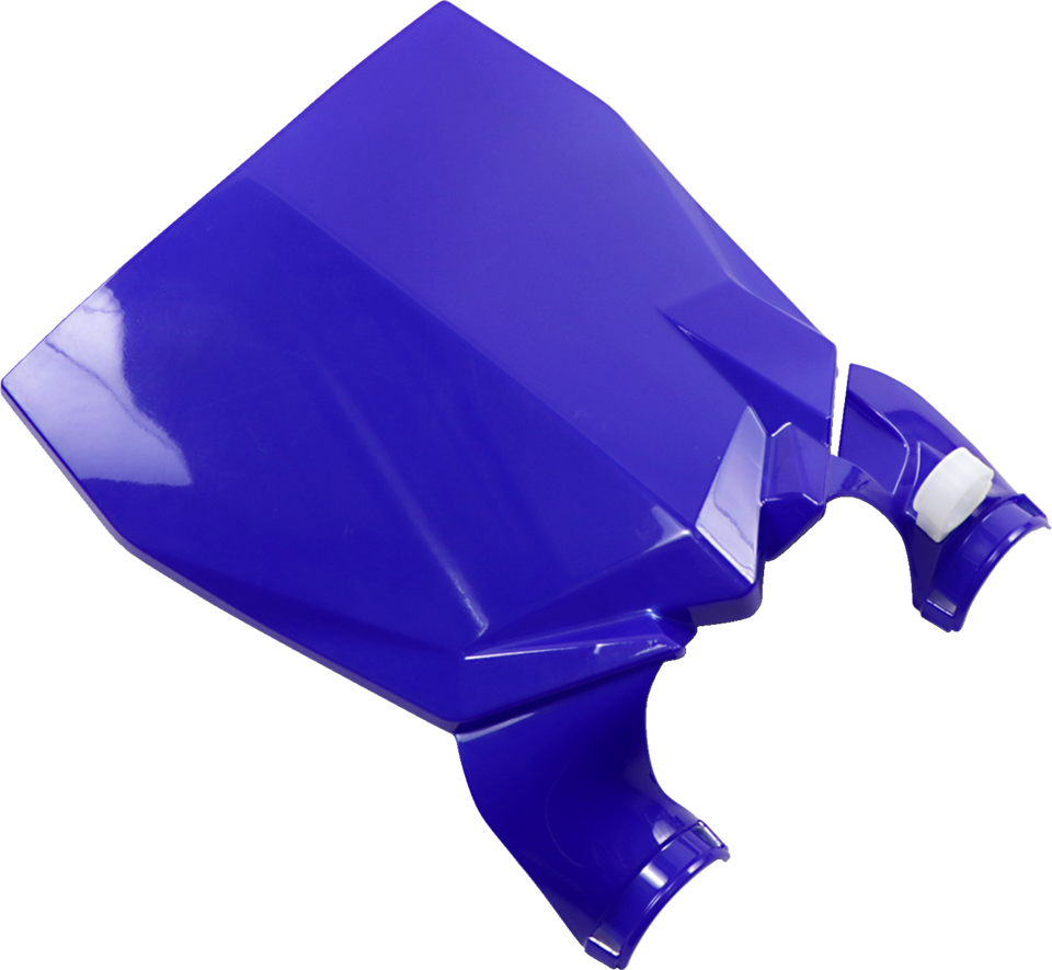 Stadium Number Plate - Blue - Yamaha - Lutzka's Garage