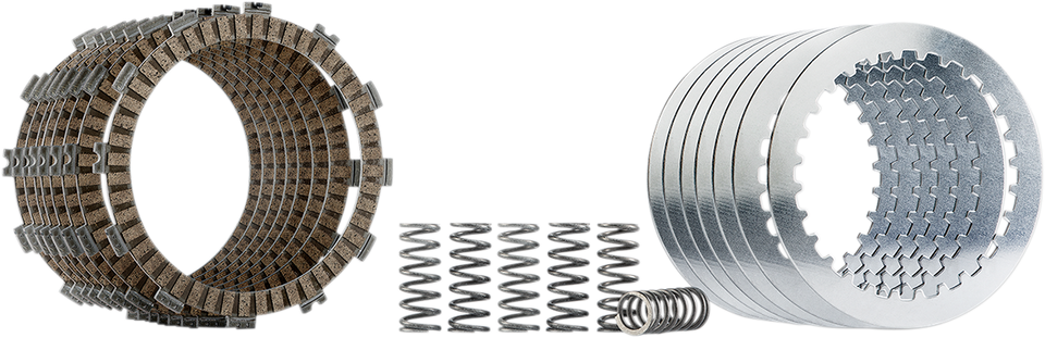 Clutch Plate Kit - Complete Fiber/Steel