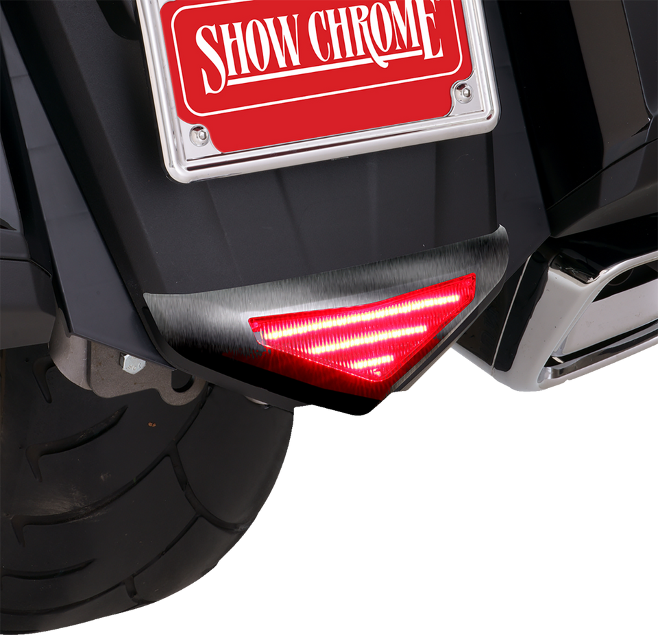 Lower Trim Light - Rear Fender - Chrome - GL1800 - Lutzka's Garage