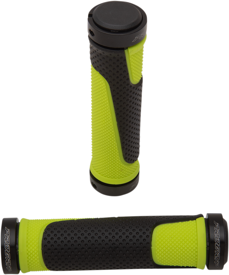 Grips - Locking - 997 - Fluorescent Yellow/Black