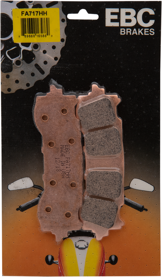 Sintered Metal Brake Pads - FA717HH