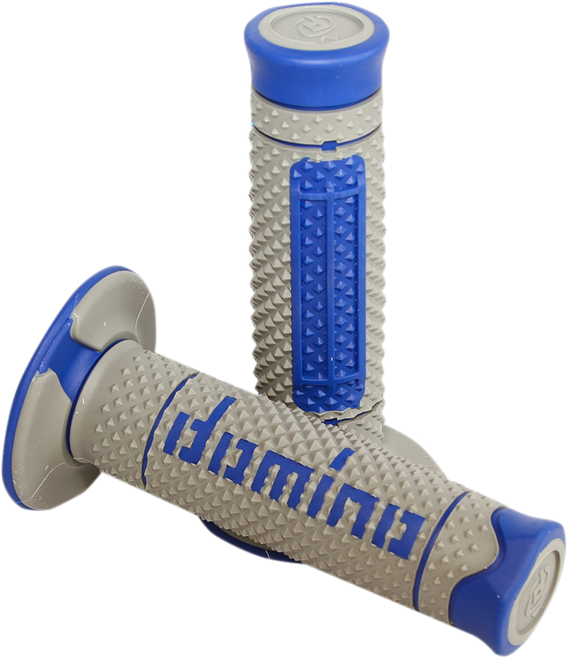 Grips - Diamonte - Dual Compound - Gray/Blue - Lutzka's Garage