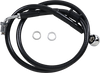 Brake Line - +10" - Black - 18-21 Softail - Lutzka's Garage