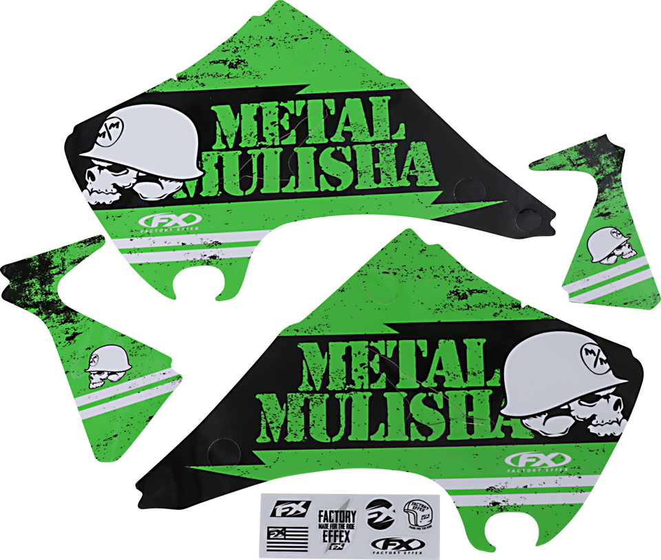 Metal Mulisha Graphic Kit - Kawasaki