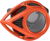 Clear Tear Air Cleaner Kit - Orange - Lutzka's Garage