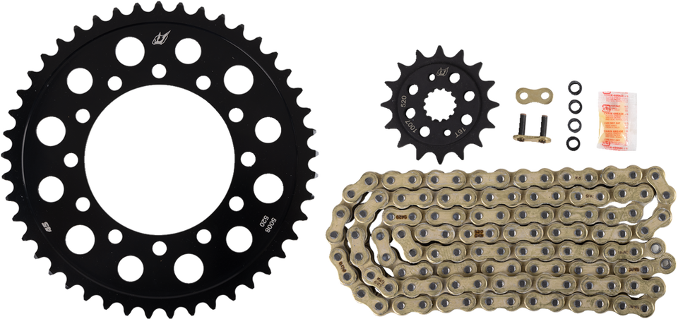 Aluminum Race Chain and Sprocket Kit - Suzuki GSX-R750