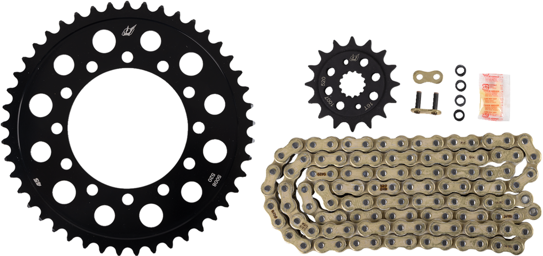 Aluminum Race Chain and Sprocket Kit - Suzuki GSX-R750