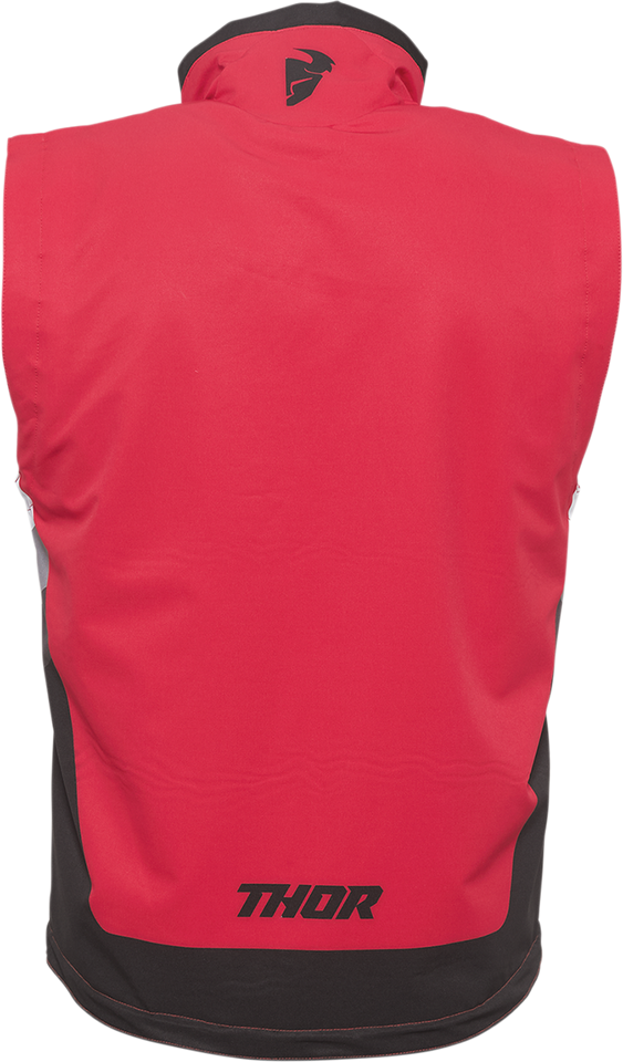 Warmup Vest - Red/Black - Medium - Lutzka's Garage