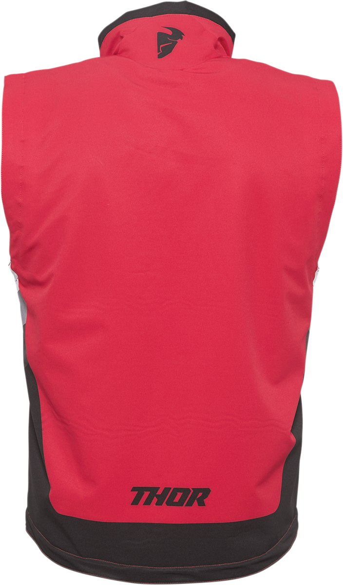 Warmup Vest - Red/Black - Medium - Lutzka's Garage