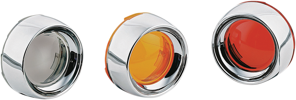 Deep Dish Bezels - Chrome/Smoke Lens