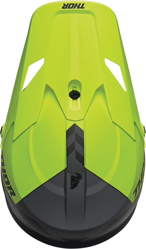 Sector Helmet - Birdrock - Gray/Acid - Small - Lutzka's Garage