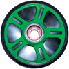 Thin Idler Wheel with Bearing 6004-2RS - Green - Group 2 - 5.63" OD x 20 mm ID - Lutzka's Garage