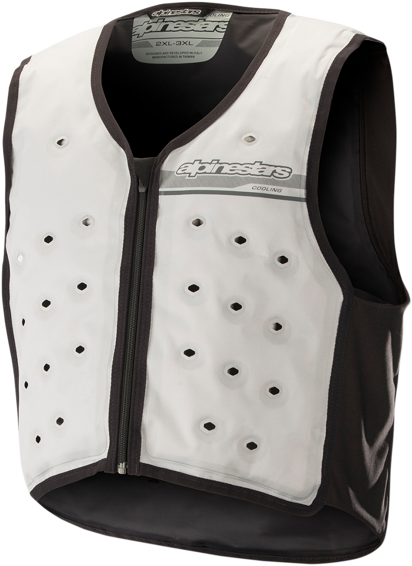 Cooling Vest - White/Black - L/XL - Lutzka's Garage
