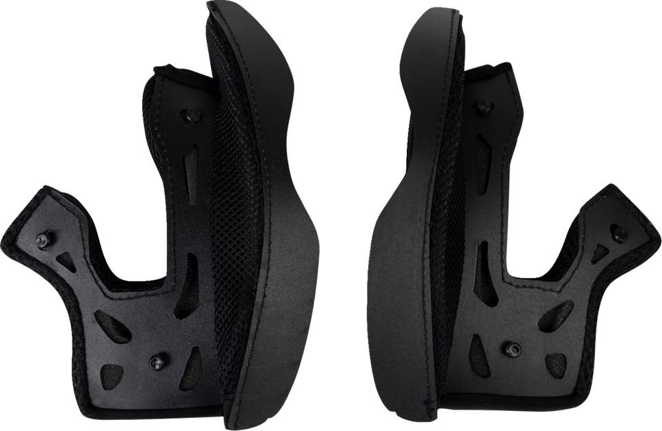 Air Intake Cheek Pads - Black - Medium - Lutzka's Garage