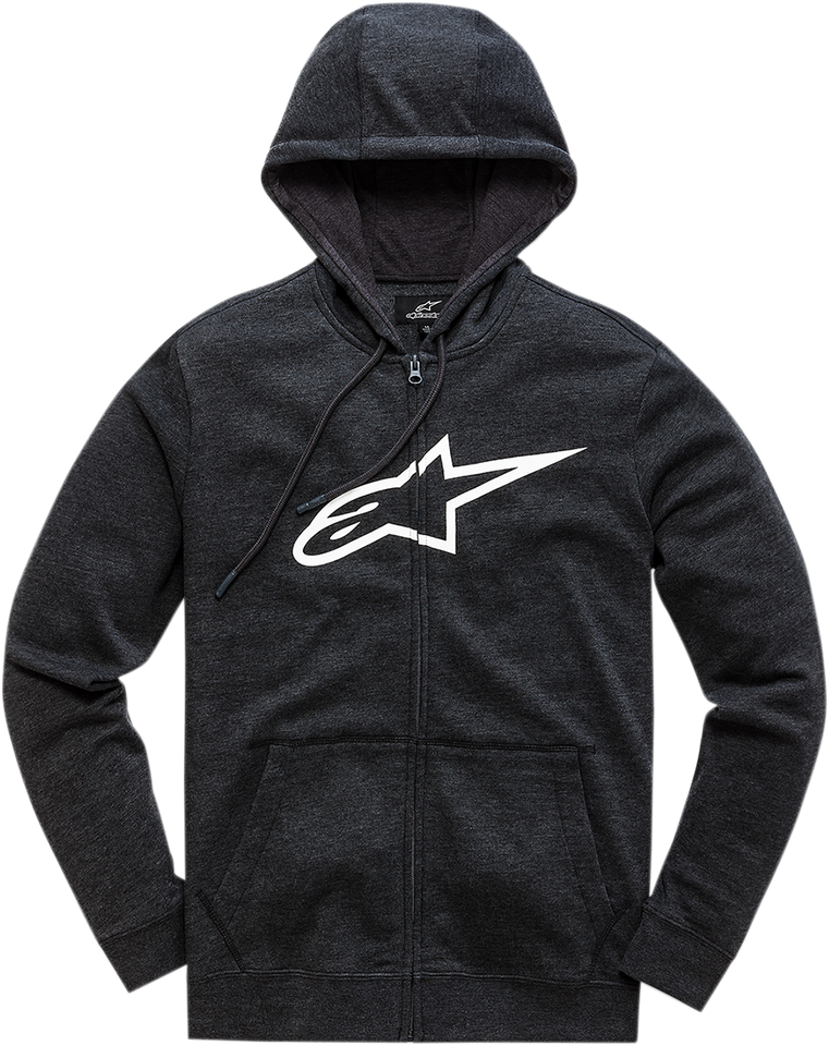 Ageless 2 Zip Hoodie - Black/White - Medium - Lutzka's Garage