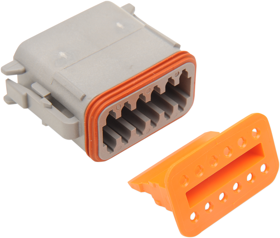 Deutsch Plug - 12 Pin - Gray - Lutzka's Garage