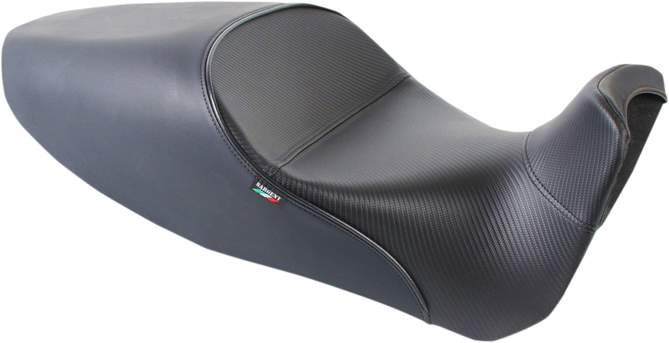 World Sport™ Performance Seat - Black - Carbon FX - Regular - Diavel 11-19 - Lutzka's Garage