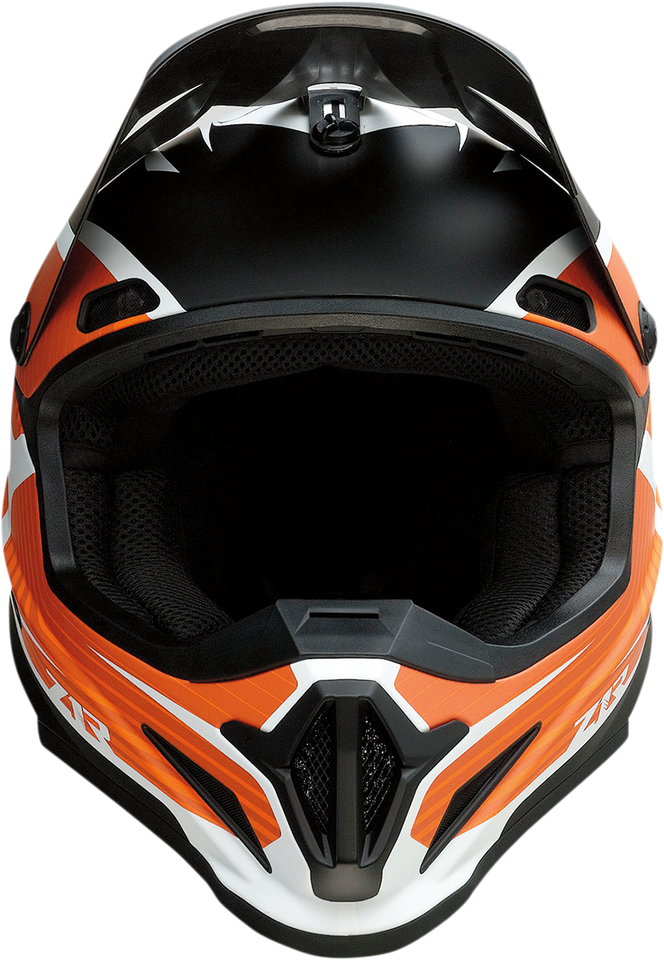 Rise Helmet - Flame - Orange - XS - Lutzka's Garage