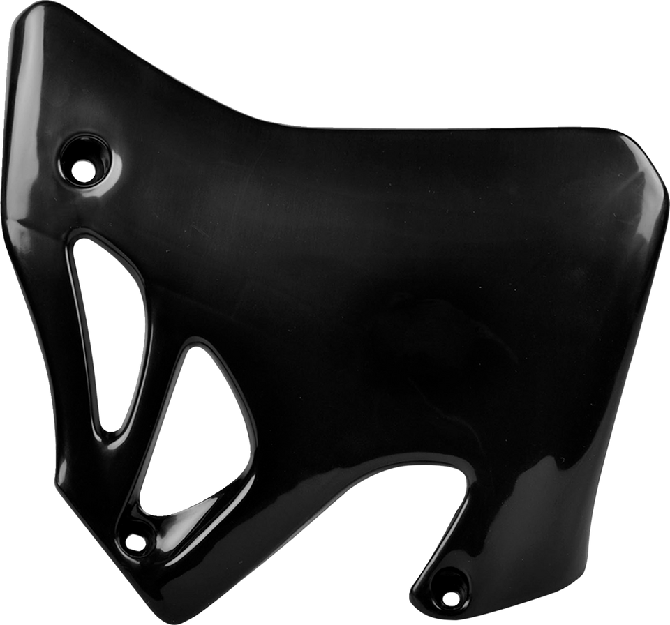 Radiator Cover - Black - CR 125R/250R - Lutzka's Garage