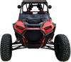 Flare™ Windshield - 9-3/4" - Dark Smoke - RZR - Lutzka's Garage