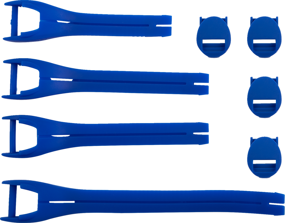 Qualifier Boot Strap Kit - Blue - Size 10-15 - Lutzka's Garage