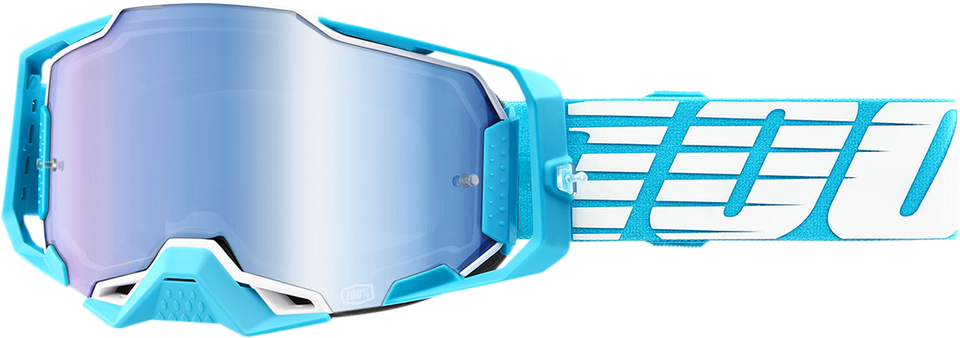 Armega Goggles - Oversized Sky - Blue Mirror - Lutzka's Garage