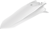 Fender - Rear - White - SX/SX-F - Lutzka's Garage