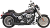 2:1 Exhaust - Black - Short - Softail - Lutzka's Garage
