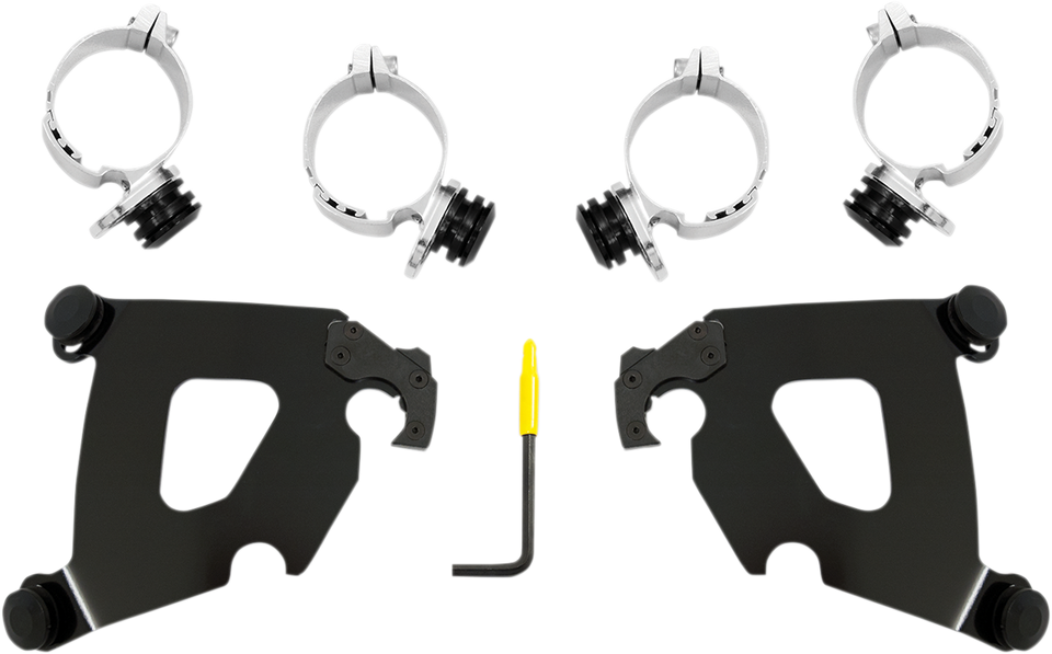 Cafe Mounting Kit - Black - FXLR - Lutzka's Garage