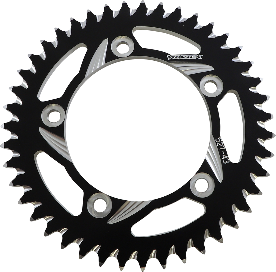 CAT5 Sprocket - Black - 43 Tooth - Lutzka's Garage