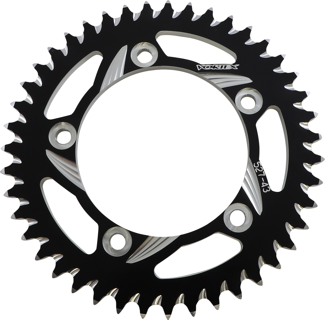 CAT5 Sprocket - Black - 43 Tooth - Lutzka's Garage