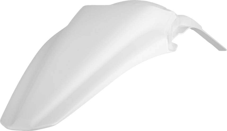 Fender - Rear - White - KXF 250/450 - Lutzka's Garage