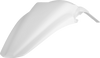 Fender - Rear - White - KXF 250/450 - Lutzka's Garage