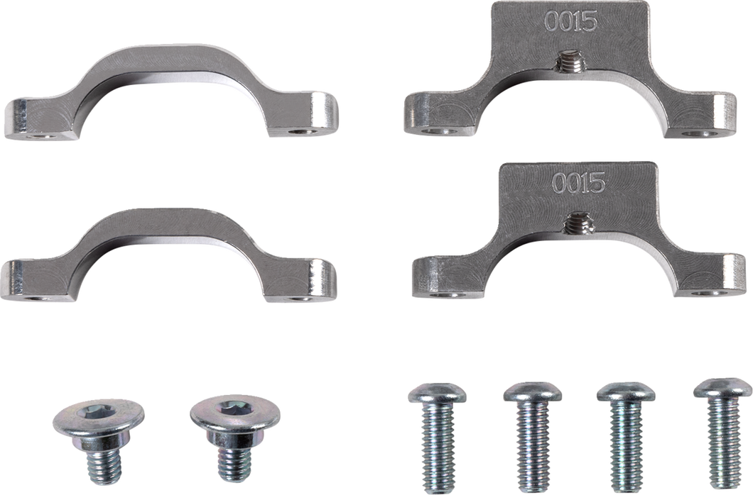 Radiator Race Brace Set - Kawasaki