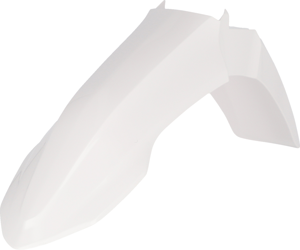 Replica Front Fender - White - Yamaha - Lutzka's Garage