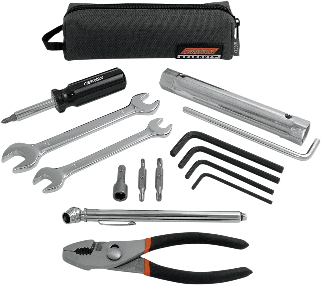 Tool Kit - Ultra-Compact - Zipper Pouch - BMW/KTM/Triumph