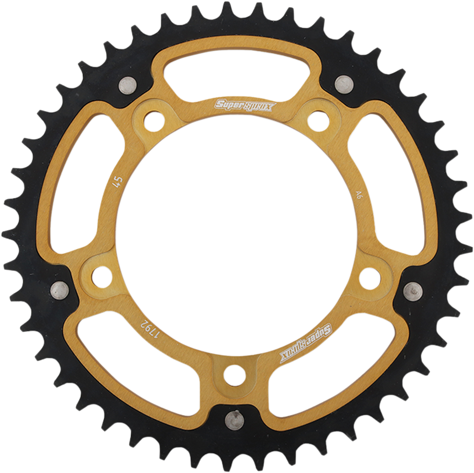 Stealth Rear Sprocket - 45 Tooth - Gold - Suzuki/Triumph - Lutzka's Garage