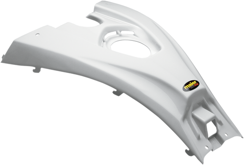 Tank Cover - White - YFZ 450 - Lutzka's Garage