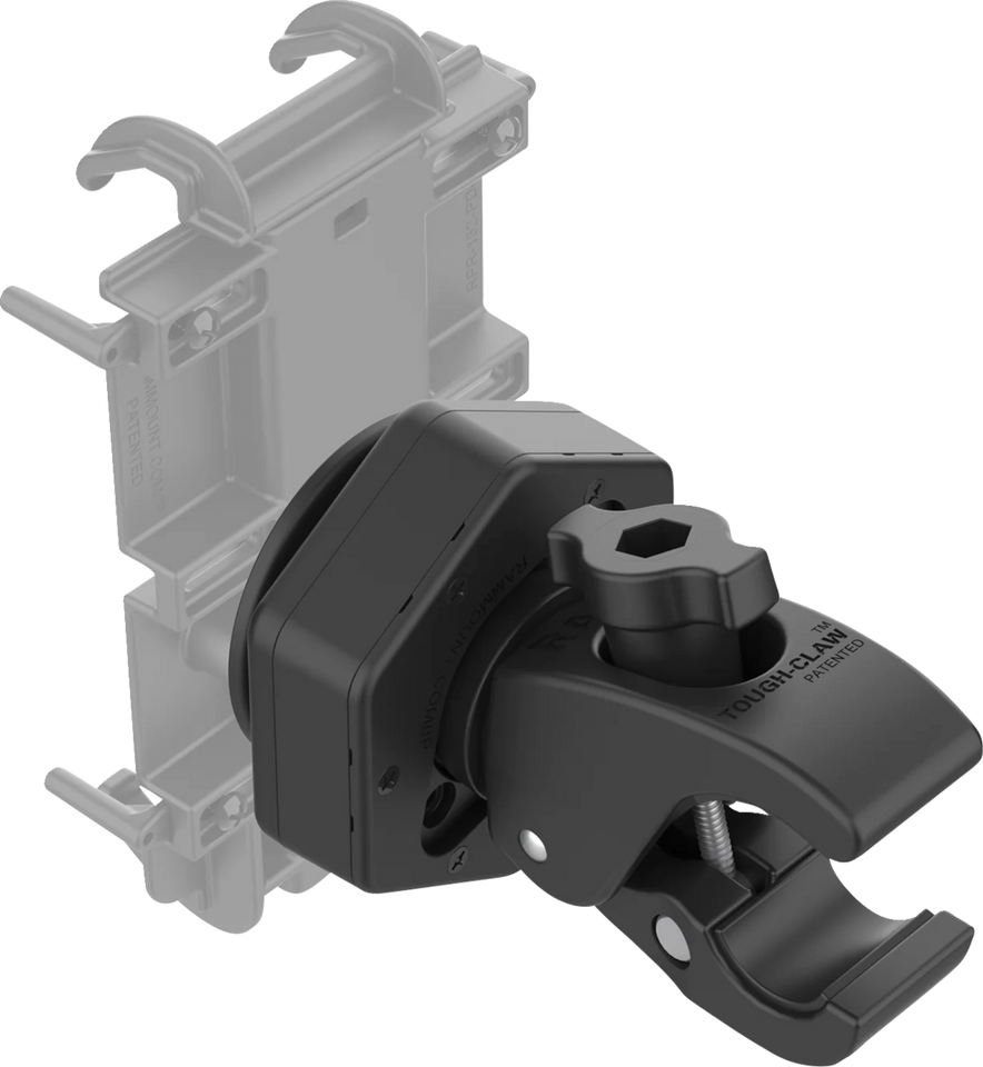 Ball Mount - Tough-Claw™ Base - 5/8" - 1-1/2" - Vibe Safe