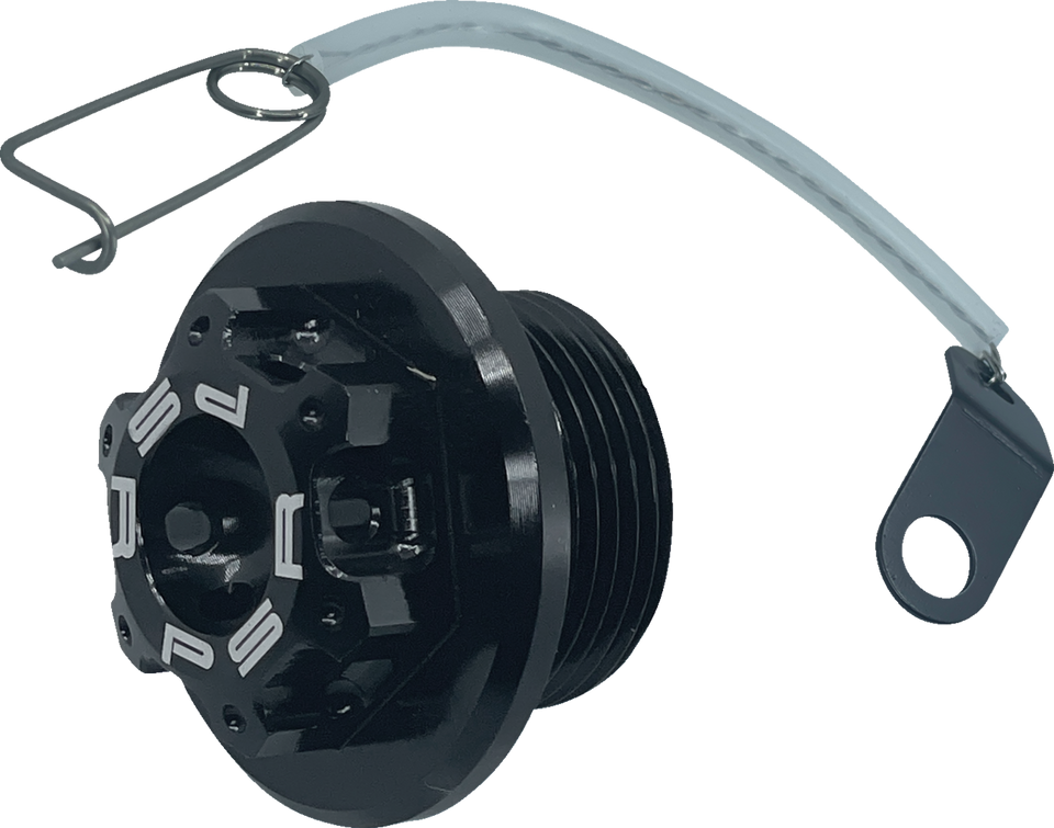 Oil Cap Kit - Black - M30 x 1.5 - Kawasaki - Lutzka's Garage