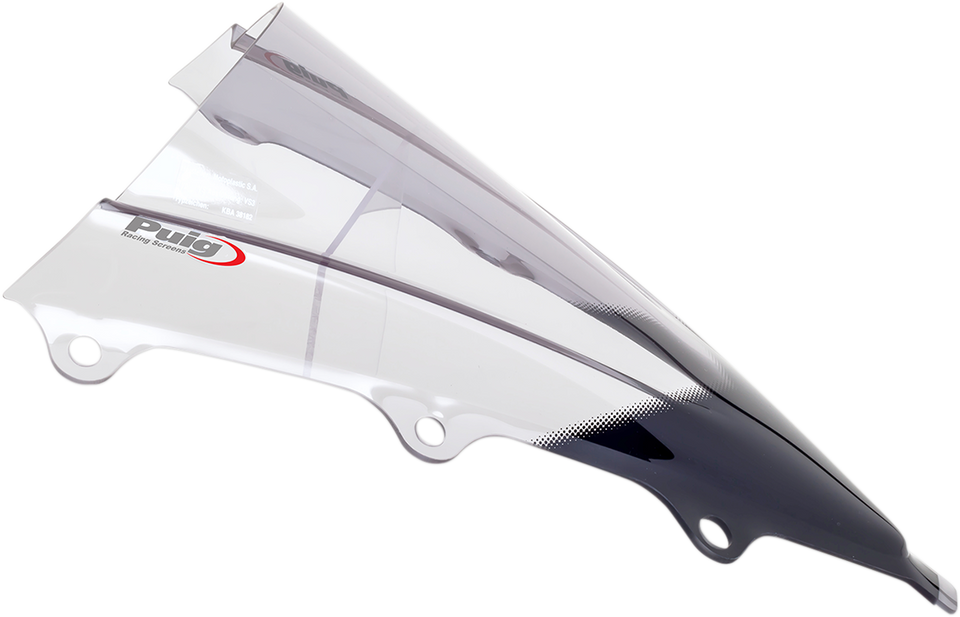 Race Windscreen - 12-1/2" - Clear - Honda - Lutzka's Garage