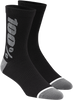 Merino Wool Performance Socks - Black/Gray - Large/XL - Lutzka's Garage