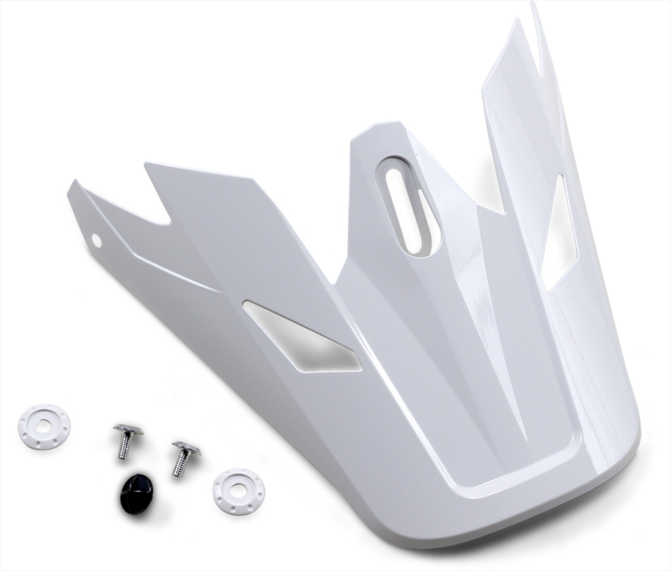 Rise Visor Kit - Gloss White - Lutzka's Garage