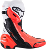 Supertech V Boots - Black/Fluo Red/White - US 12 / EU 47