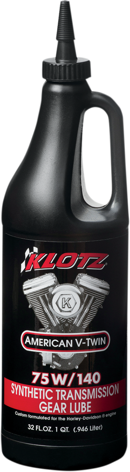 Big Twin Synthetic Transmission Lube - 75W-140 - 1 U.S. quart
