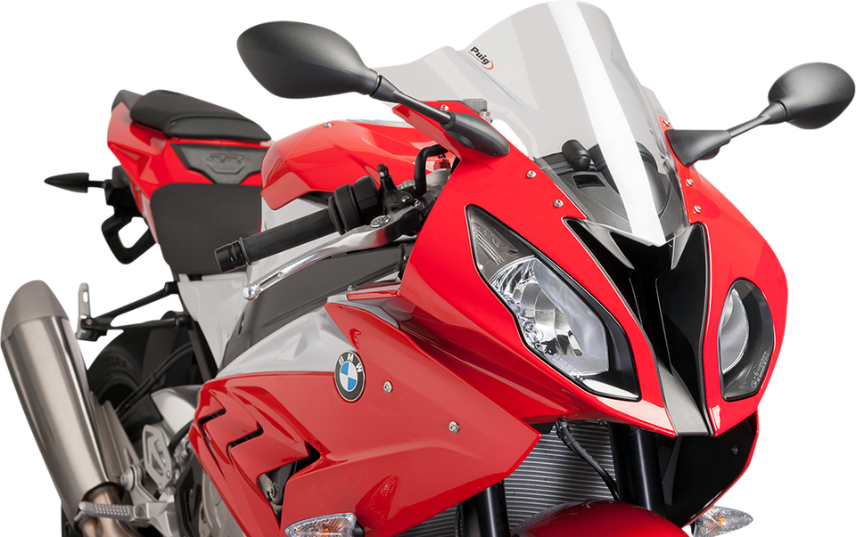 Race Windscreen - 14-1/4" - Clear - S1000RR - Lutzka's Garage