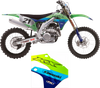 Shroud Graphic Kit - Chrome Series - Kawasaki KX 450F
